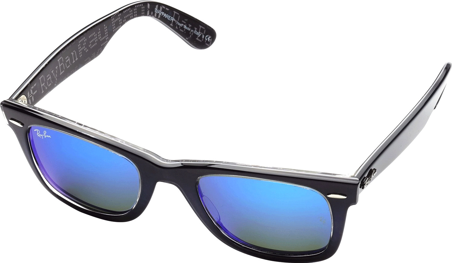 Ray ban best sale wayfarer blue mirror
