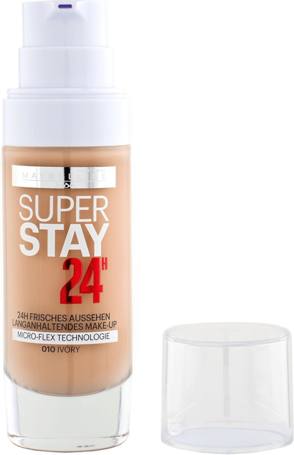 MAYBELLINE SUPER STAY 24H MAQUILLAJE 10 IVORY 30 ml - Cosmetics & Co