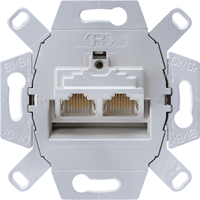 Jung Modular jack socket, cat. 6 / Class E (UAE 8-8UPOK6E)