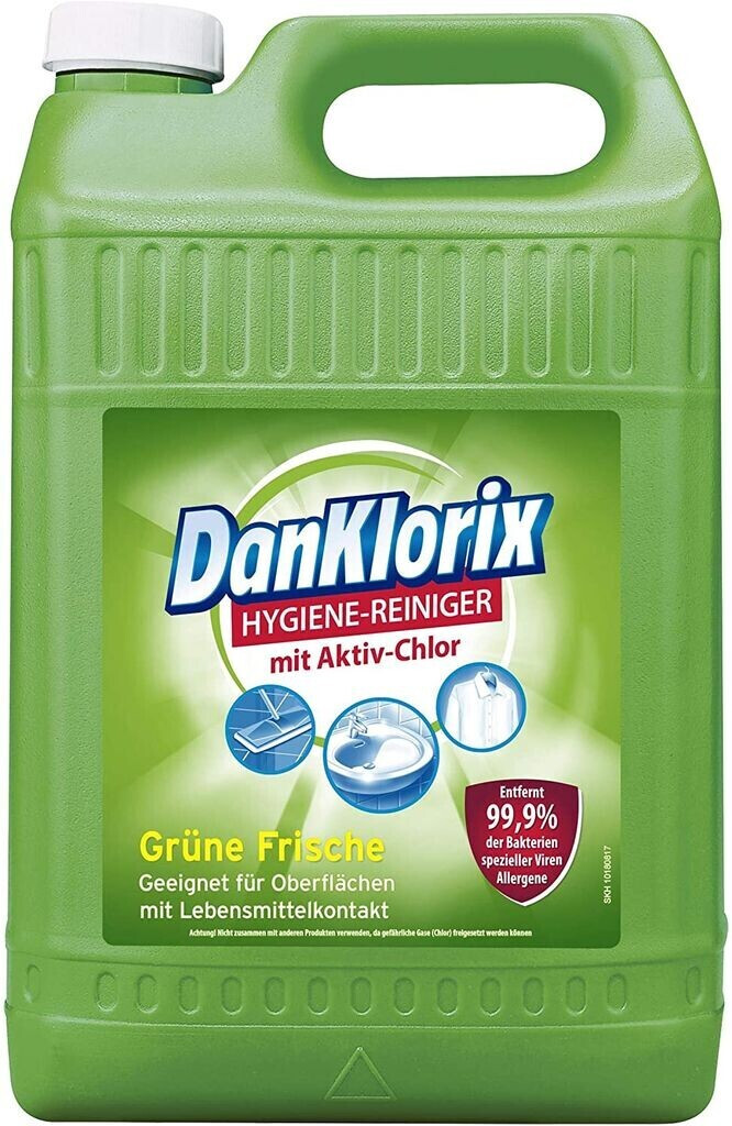 Dan Klorix Hygiene-Reiniger Grüne Frische (5 l) ab 11,46 €