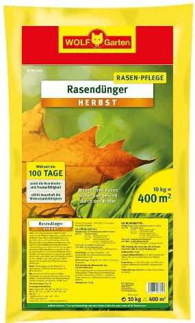 WolfGarten RasenHerbstdünger LKMU 400 ab 28,99 € Preisvergleich