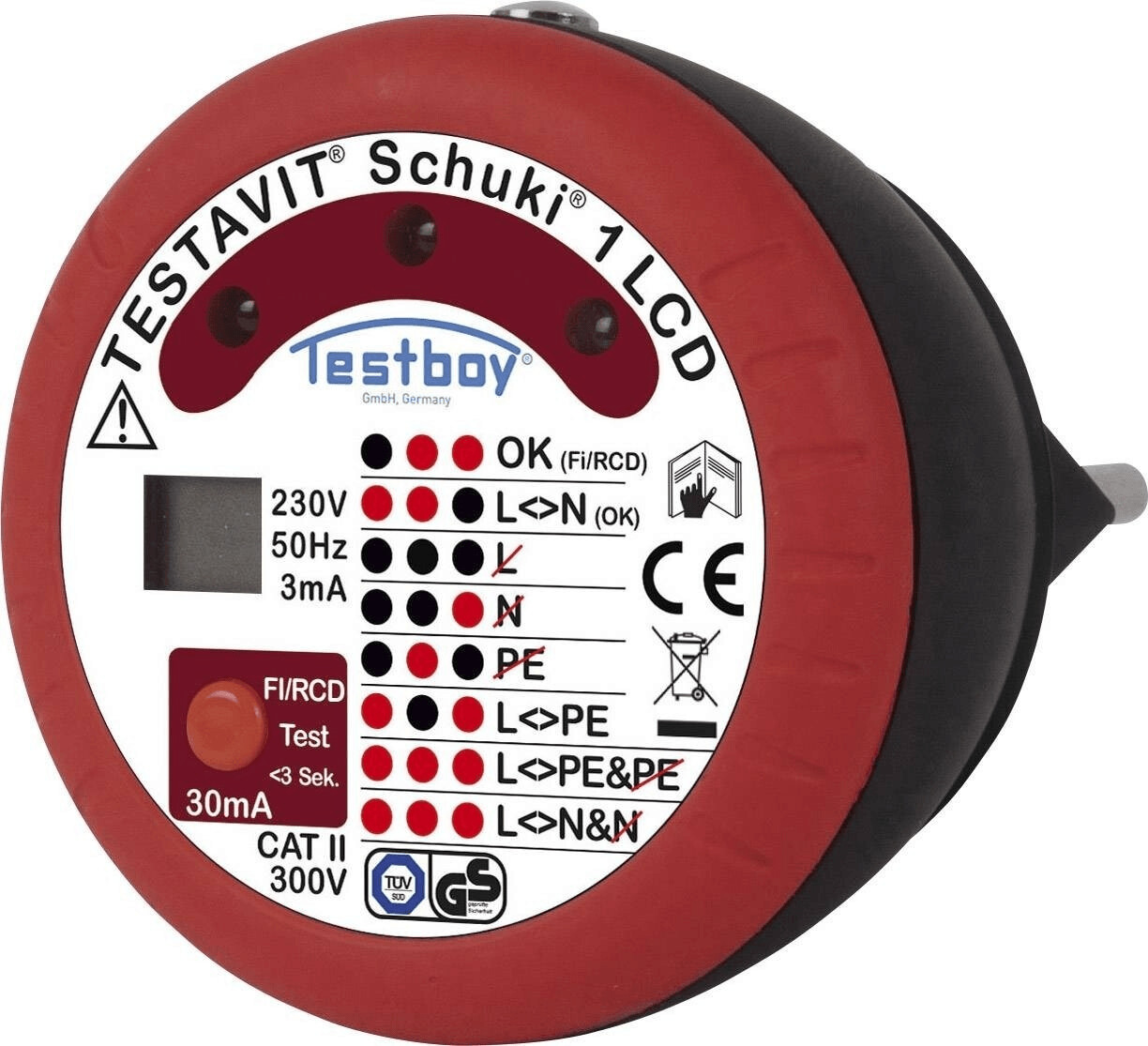 Testboy Testavit Schuki 1 LCD