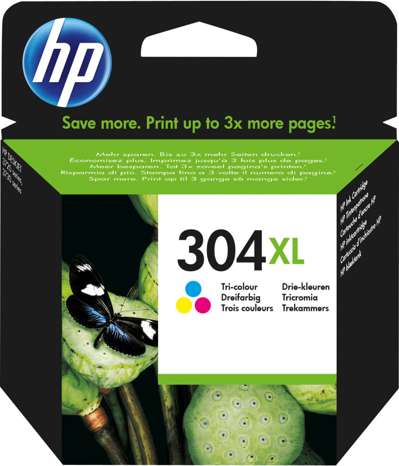 HP - HP 303XL Cartouche d'Encre Trois Couleurs grande capacité