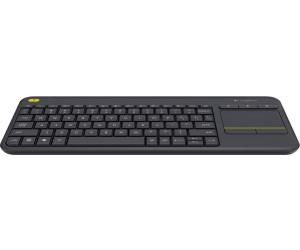 Logitech K400 Plus Wireless Touch Tastatur (black) NL
