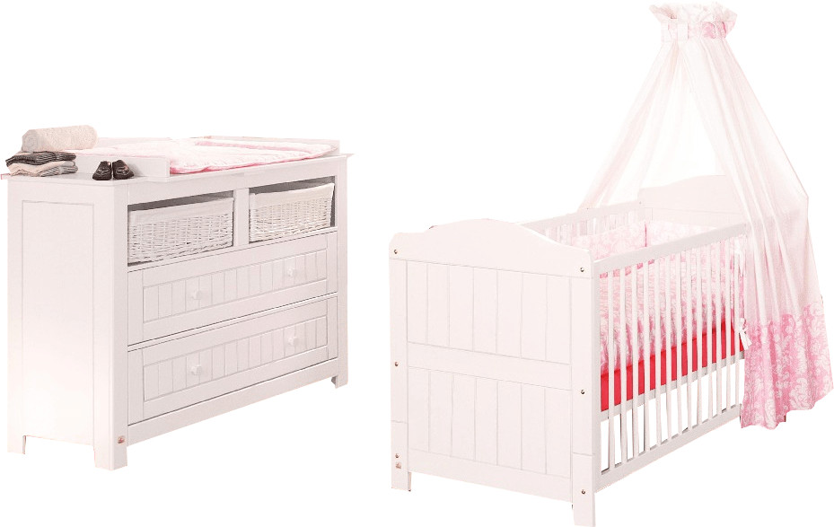 Pinolino Ensemble lit & large commode Nina