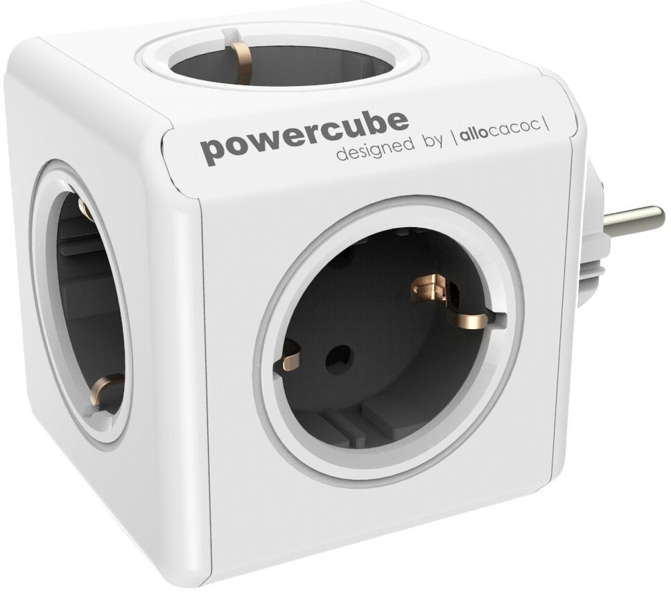 Allocacoc PowerCube Original Type F grey