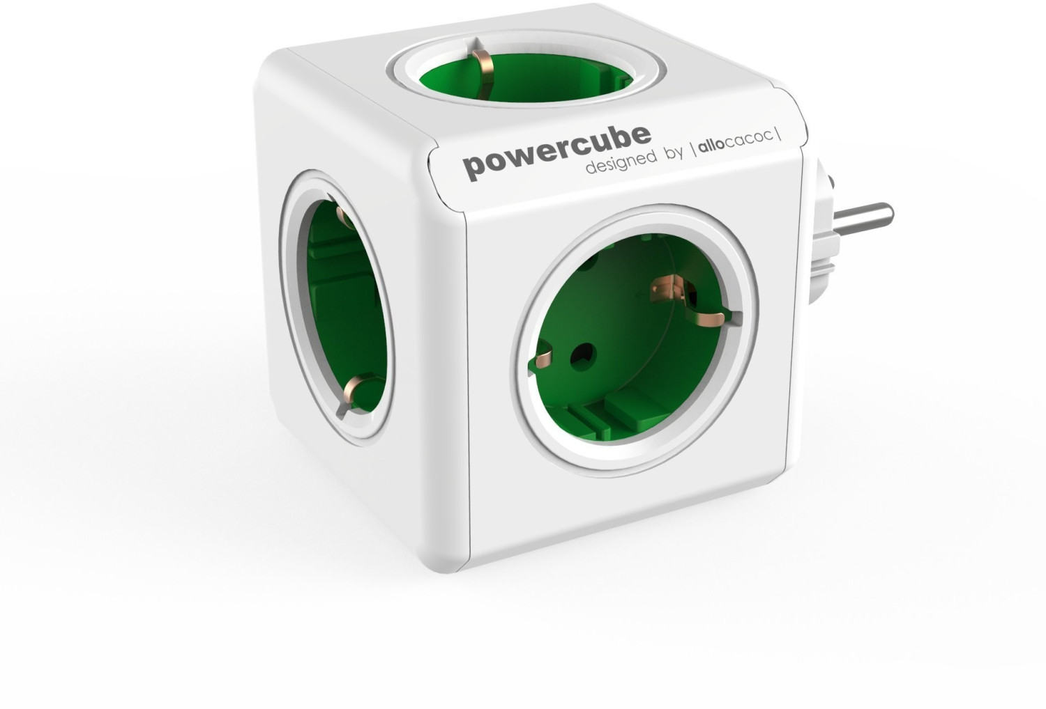 Allocacoc PowerCube Original Type F green