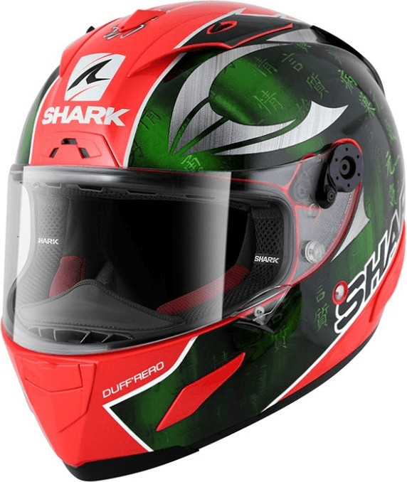 SHARK Race-R Pro Sykes rouge/vert/chrome