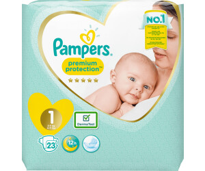 96 Stück 2-5kg Premium Protection Baby Windeln Pampers Größe 1 HALBMONATSBOX 