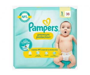 PAMPERS New Baby Taille 1 - 2 à 5Kg - 264 couches - Format pack 1