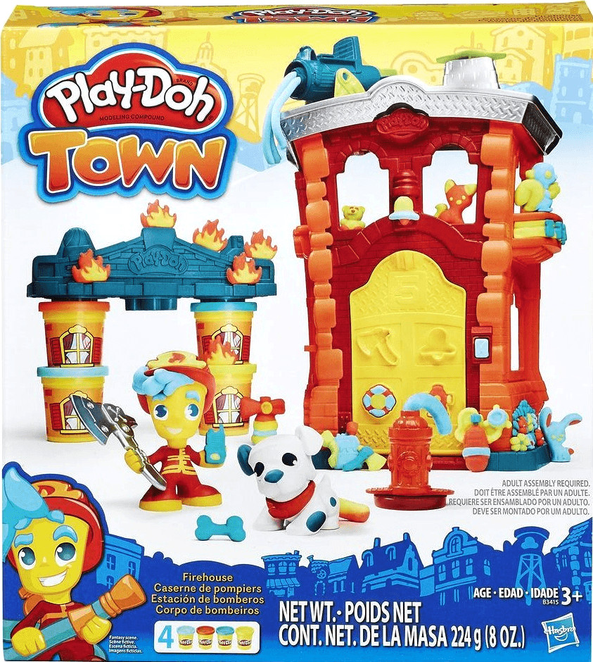 Play-Doh Town Maison de pompiers