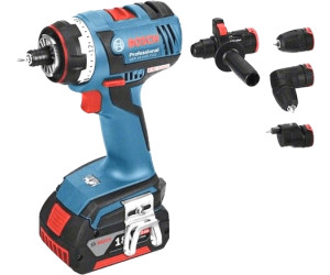 Bosch GSR 18 V EC FC2 mit 2 x 4,0 Ah in L Boxx (0 615 990 Bosch GSR 18 V EC FC2 (2 x 4,0 Ah + 4 Aufsätze + Ladegerät