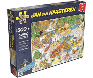 Haasteren Puzzle Wildwasser Rafting Boote Cartoon Sport Jumbo 1500 Teile 