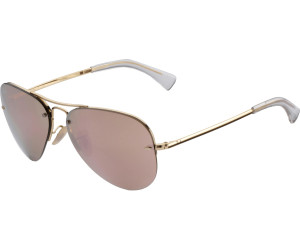 Buy Ray-Ban RB3449 001/2Y (gold/copper mirror) from £104.73