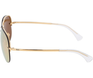 Buy Ray-Ban RB3449 001/2Y (gold/copper mirror) from £104.73