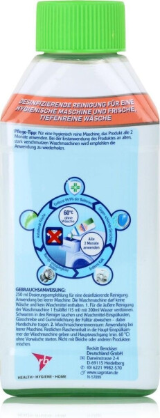 Sagrotan Waschmaschinen-Hygienereiniger (250 ml), Bild 2