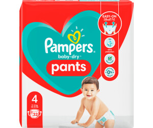 Pampers Baby-Dry Pants Taille 4 9-15 kg 23 Couches-Culottes pas cher