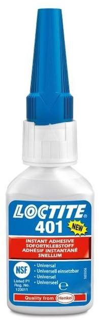 Loctite 406 Sekundenkleber Cyanacrylat Flüssig transparent, Flasche 100 g