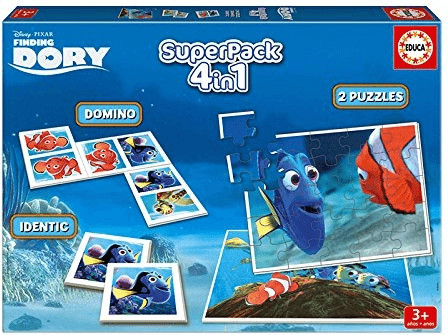 Superpack 4 en 1 Le Monde de Dory