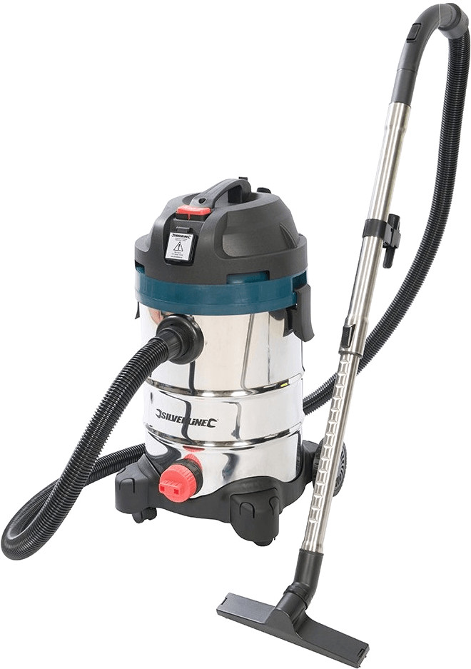 Silverline Aspirateur eau et sec 1250 W