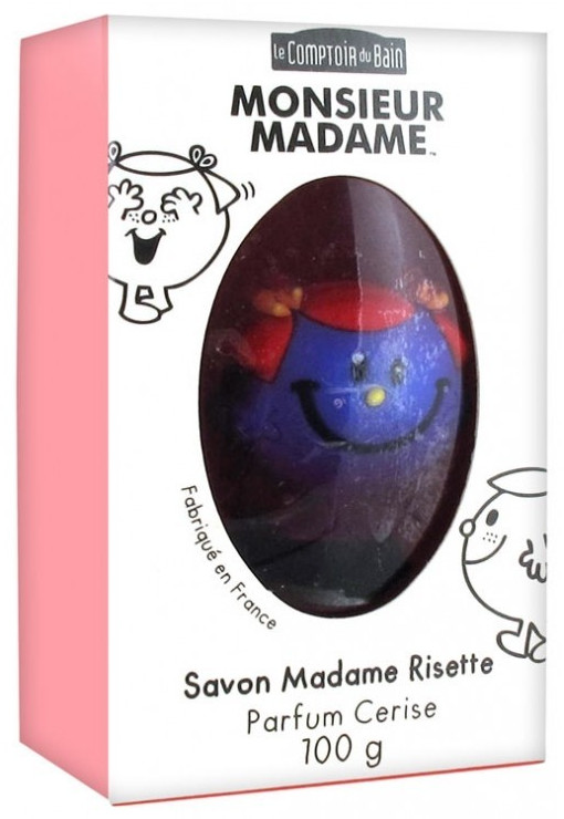 le Comptoir du Bain Savon solide  Madame Risette - parfum cerise