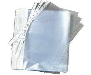 500 Prospekthüllen A4 Standard Glasklar Klarsichthüllen glatt Eurolochung PP 