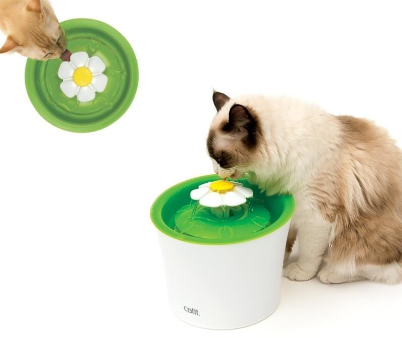 Catit Fontaine à eau pour chat vert Catit Fontaine à eau pour chat vert