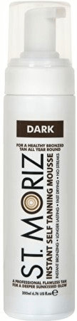 St.Moriz Instant Self Tanning Mousse Dark (200ml)