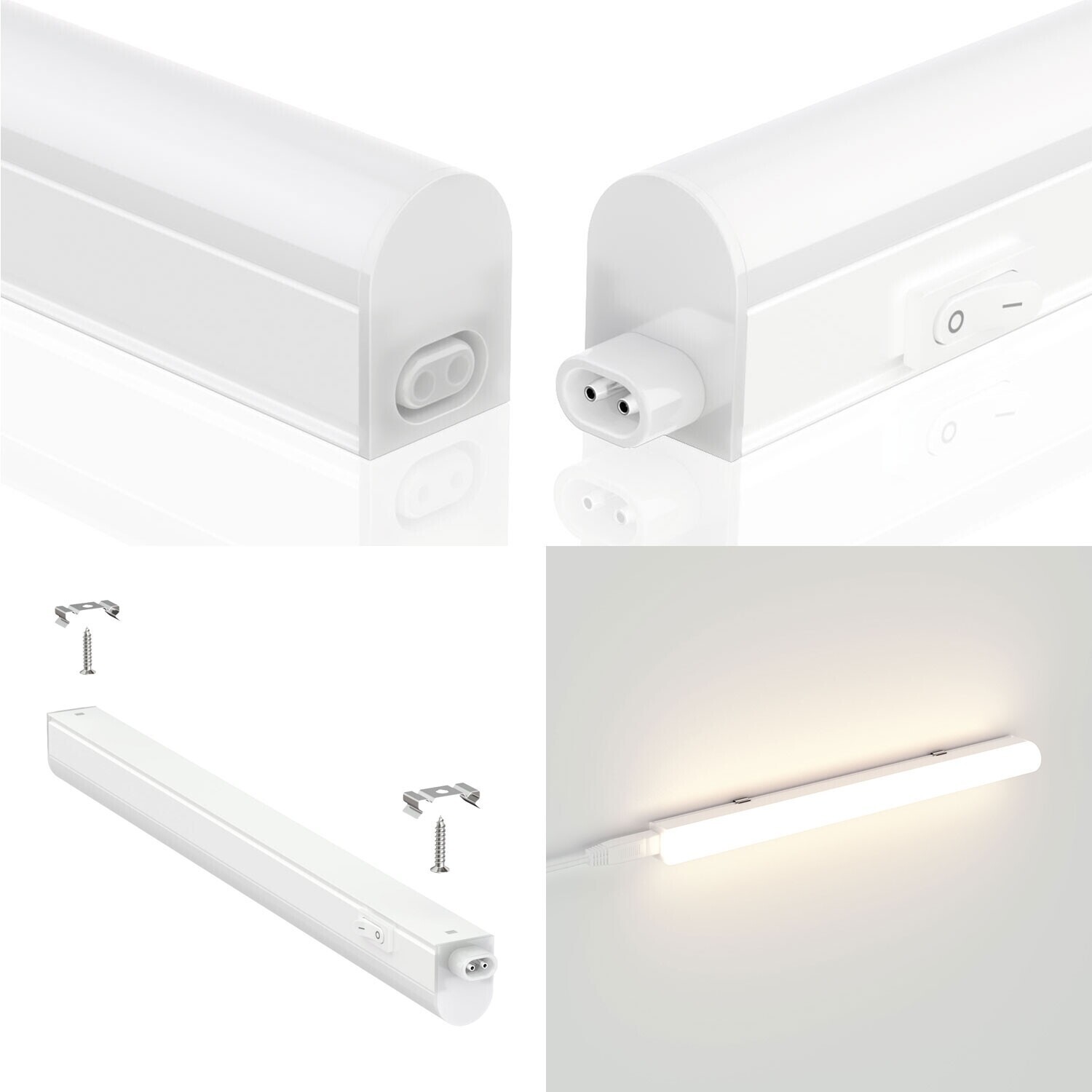 ab Rigel | bei Unterbau-Leuchte 5,05 Preisvergleich LED parlat warm-weiß (LC-L-052-WW) € 31,3cm