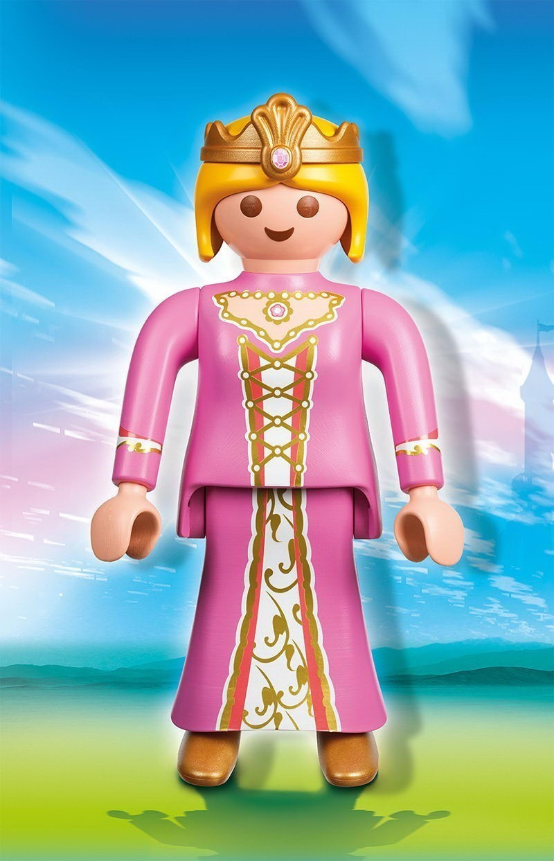Figurine princesse avec couronne géante XXL de 62 cm Playmobil référence  4896 complet - Playmobil