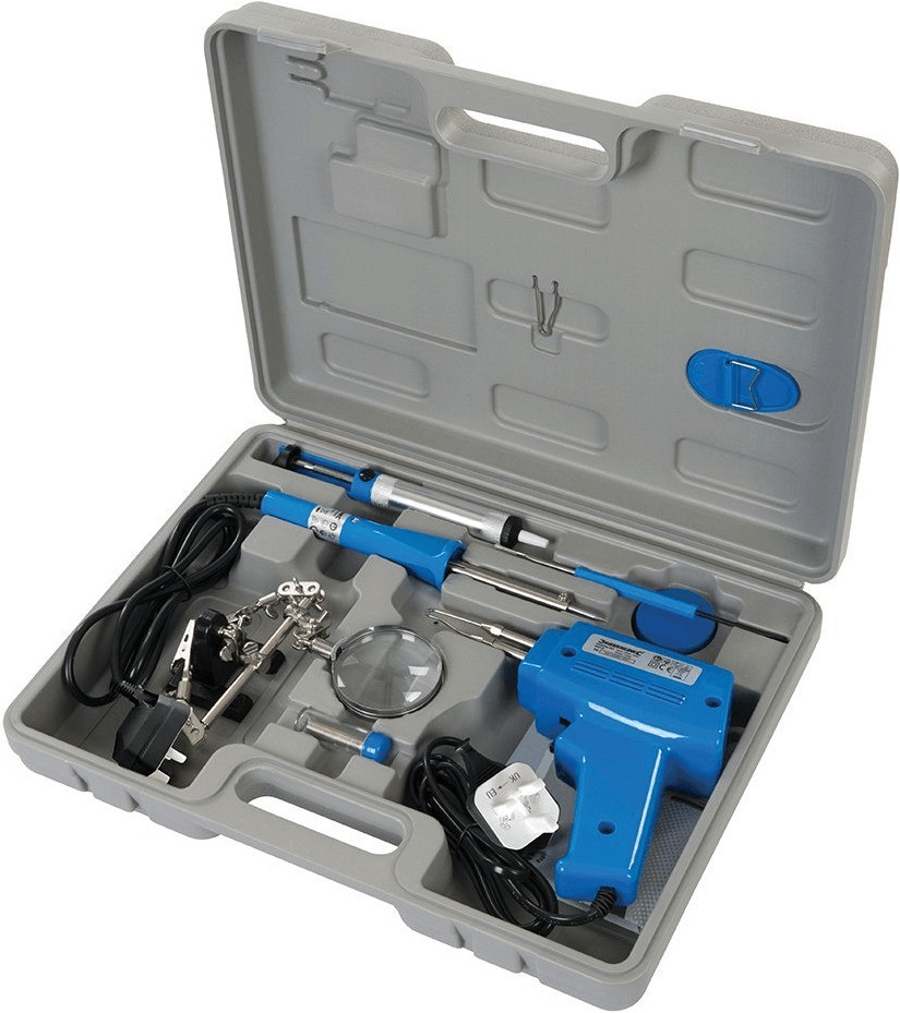 Silverline Tools Mallette de soudage 9 pièces