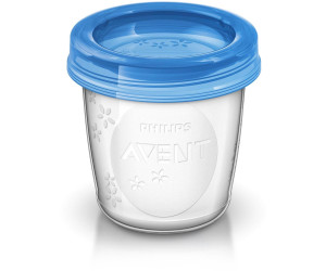 Philips AVENT Pots de conservation pour lait maternel (SCF618/10) au  meilleur prix sur