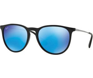Buy Ray-Ban Erika RB4171 601/55 (black-silver/blue mirrored)) from £90.08  (Today) – Best Deals on