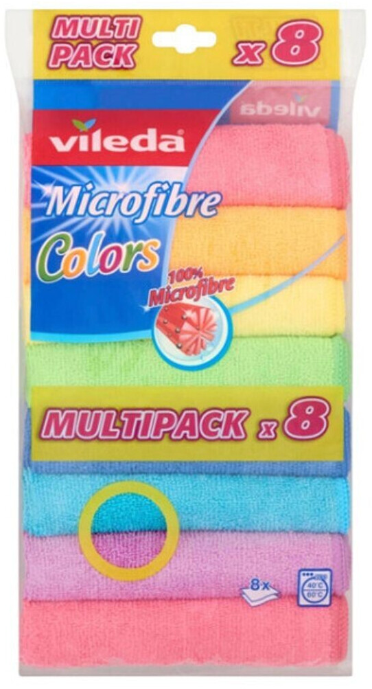 Multi (8 | Stk.) ab Preisvergleich Colour Vileda 4,07 bei € Microfaser