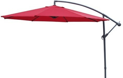 Alice's Garden Parasol rond Hardelot 3 m rouge