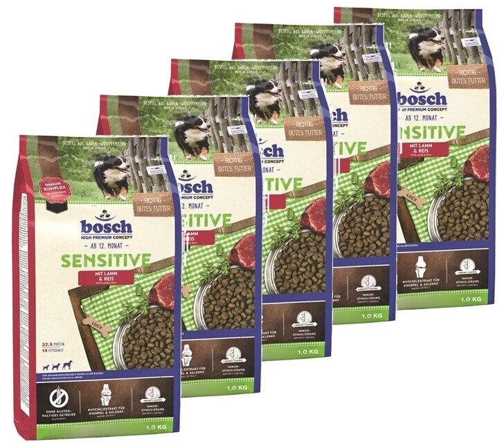 Bosch Sensitive Lamm Reis Test bosch High Premium Concept Sensitive Lamm & Reis (1 kg) ab 3,60