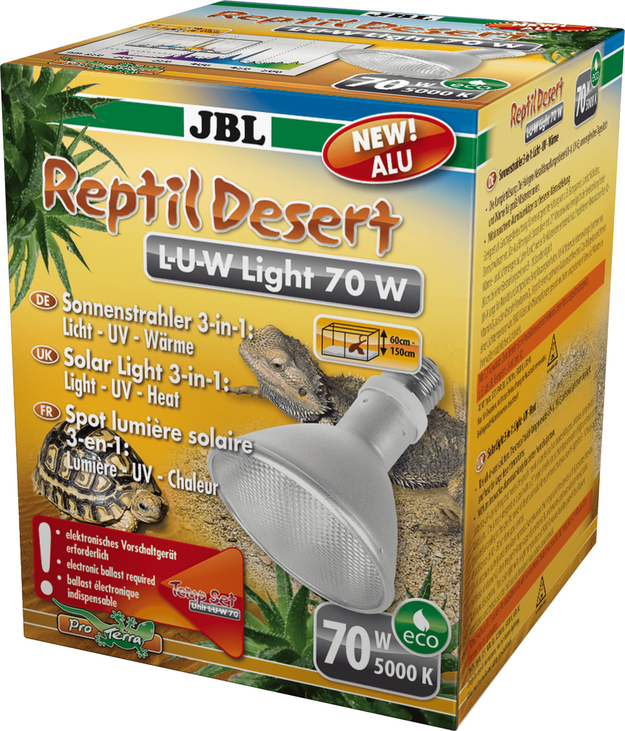 JBL ReptilDesert L-U-W Light alu 70 W (6189200)