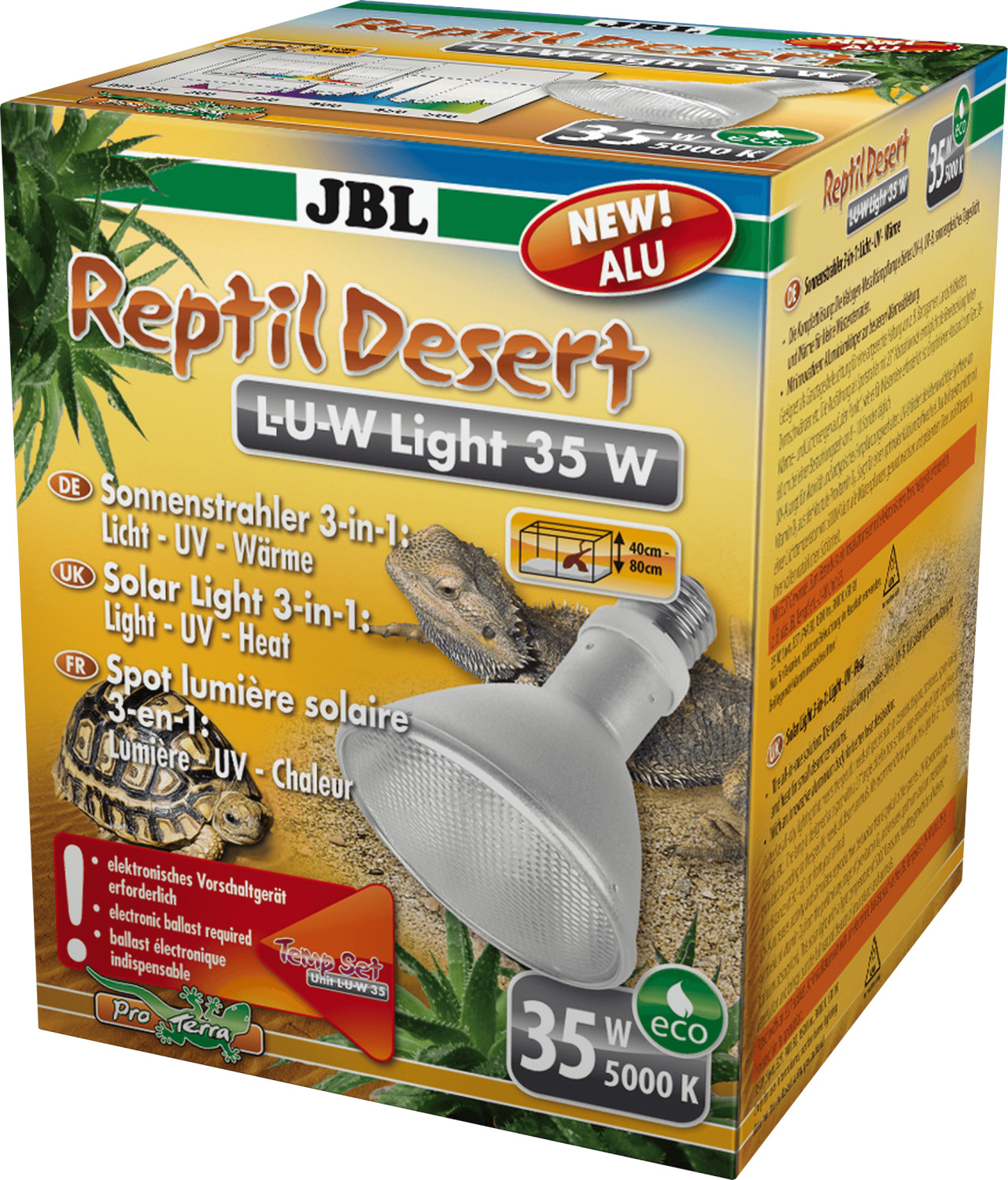 JBL ReptilDesert L-U-W Light alu 35 W (6189000)
