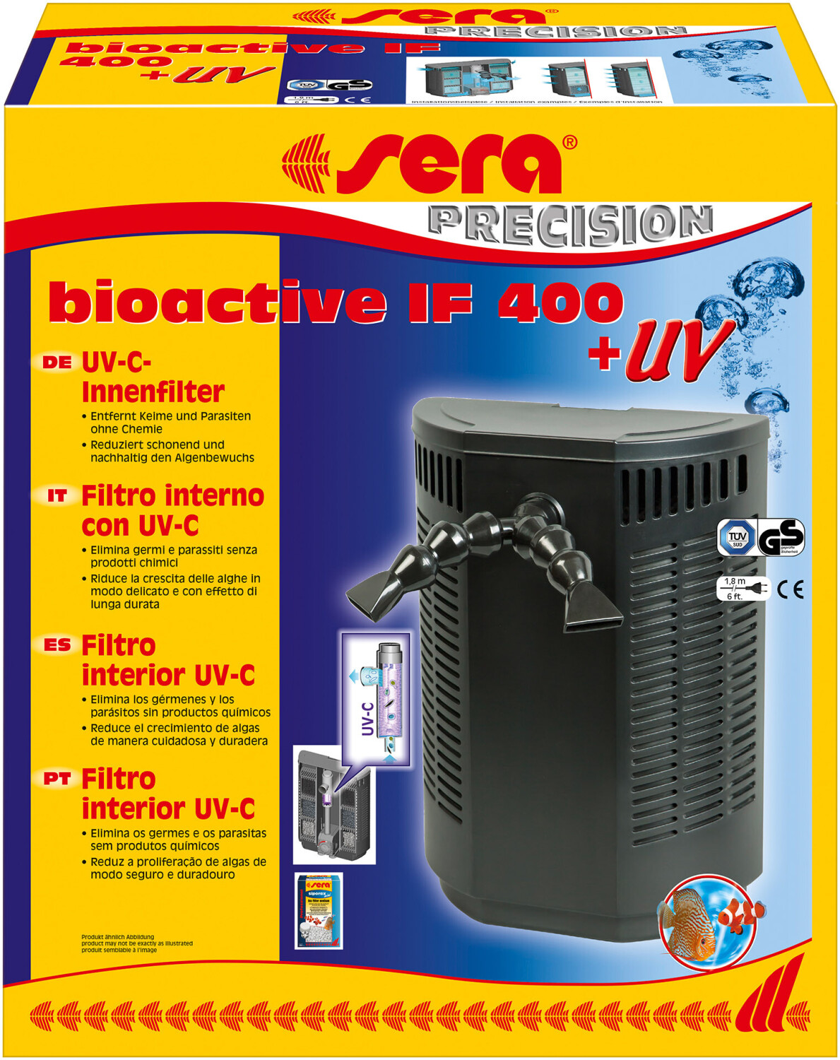 sera bioactive IF 400 + UV