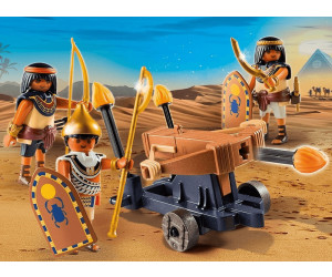 Playmobil 5388 Ägypter Soldaten Trupp mit Kanone Feuer Waffen NEU HISTORY 