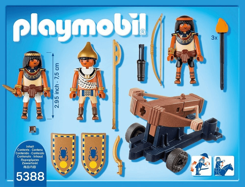 Playmobil 5392 Légionnaire Romain avec catapulte : : Jeux