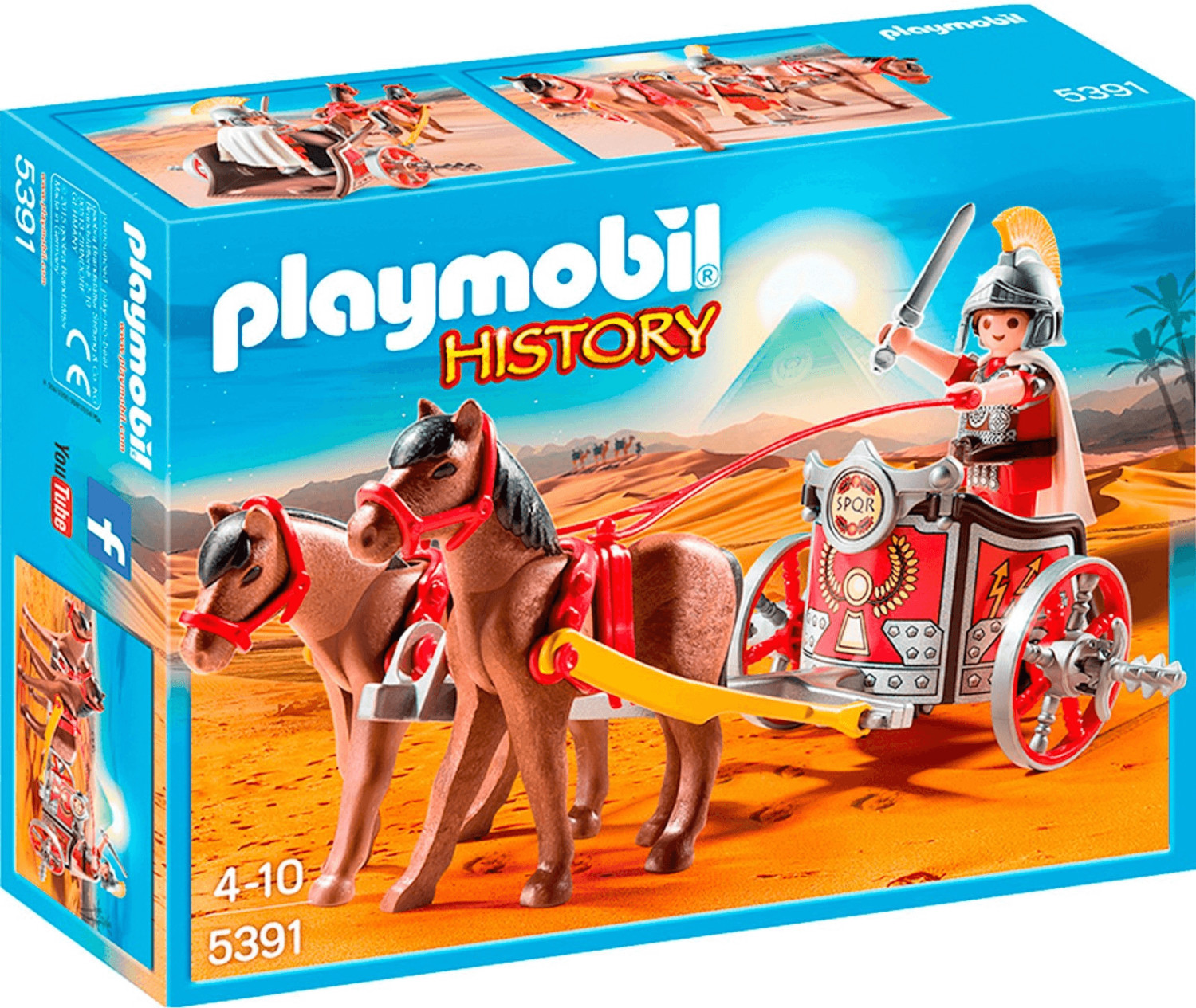 Photos - Toy Car Playmobil History - Roman Chariot  (5391)
