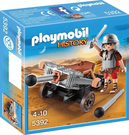 Photos - Toy Car Playmobil History - Roman Legionnaire with Ballista  (5392)