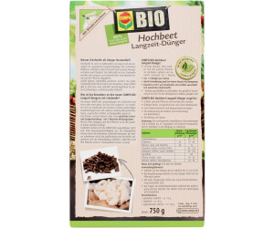 COMPO Bio Hochbeetdnger 750g ab 6.98  | Vergleiche 7 Angebote auf  idealo.de