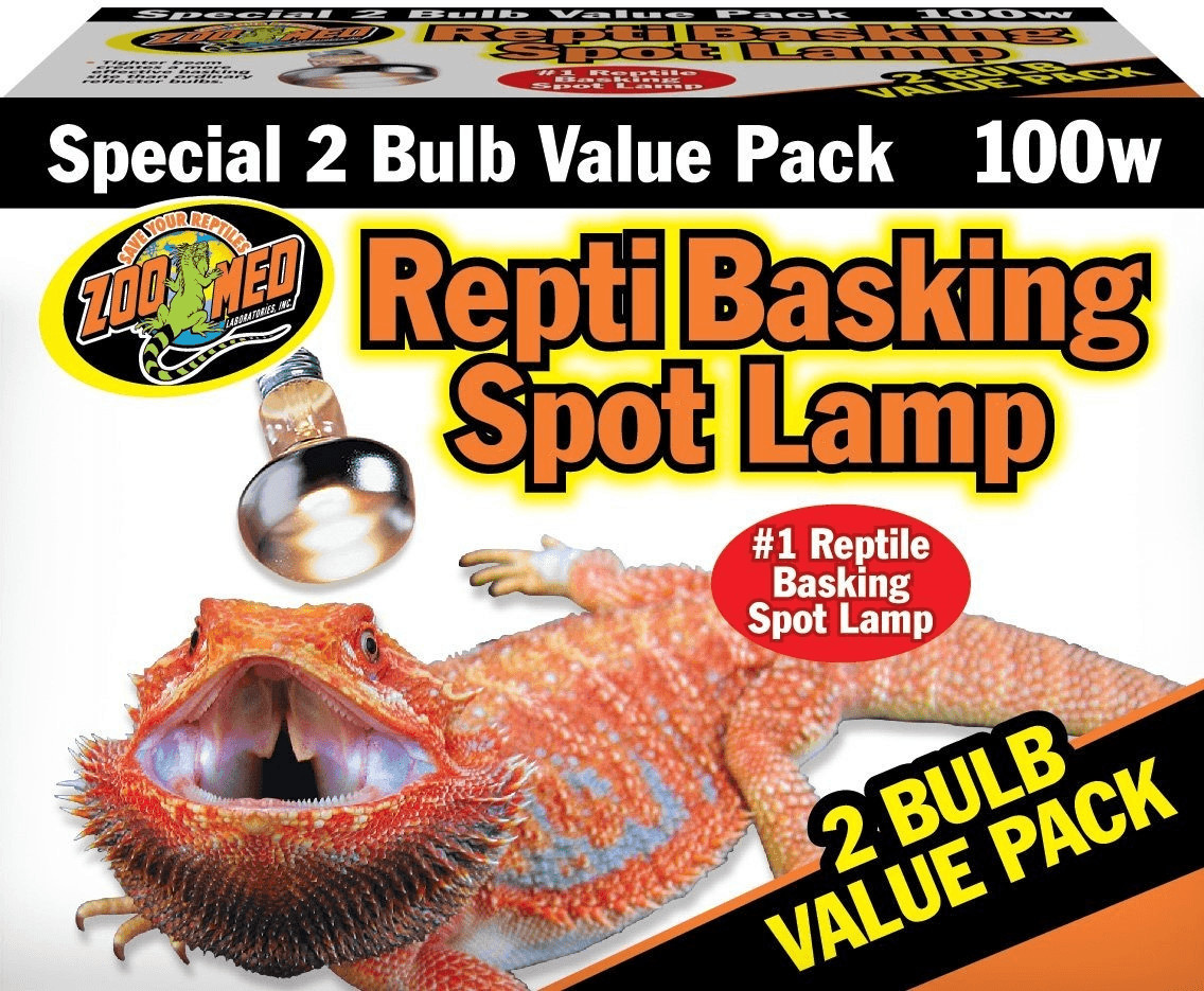 Zoo Med Repti Basking Spot Lamp Value Pack 2 x 100 W