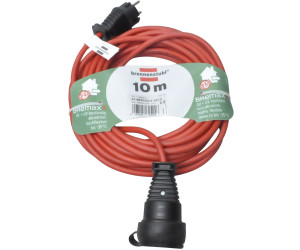 Brennenstuhl BREMAXX® Outdoor-Verlängerungskabel 10m Kabel in rot, für den im 