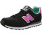 New Balance W 373 black/pink/green (WL373WPG)