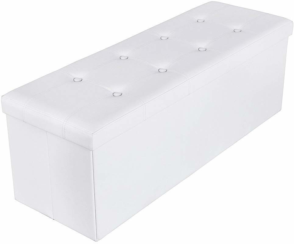 Songmics Coffre de rangement pliable 110 x 38 x 38 cm