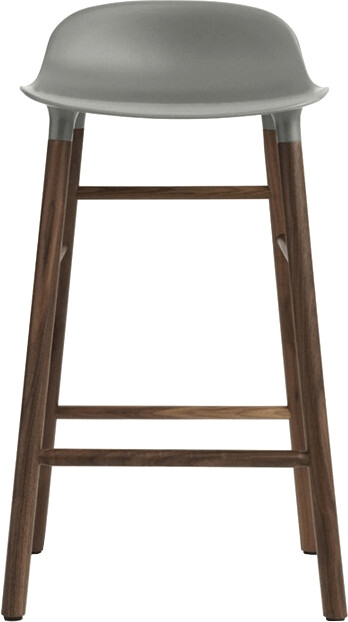 Normann Copenhagen Tabouret de bar Form 65 cm noyer/gris