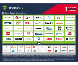 freenet TV  DVB-T2 HD 40 Programme Full HD 3 Monate gratis nur 5,75€ Monat 